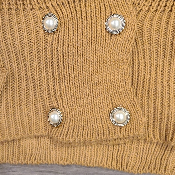 Mustard cardigan - Picture 3 of 4